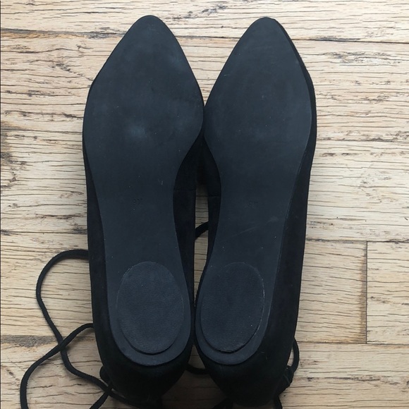 Jeffrey Campbell Atsuko black suede shoes size 9 - Picture 3 of 5